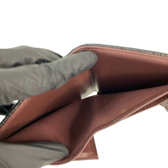 CHANEL Authentic Black Caviar Leather Logo Wallet - Picture 8 of 10